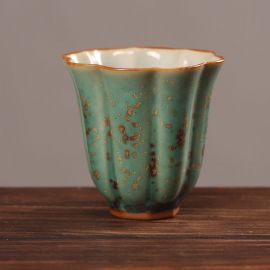 Jun Ware Porcelain Tea Cup