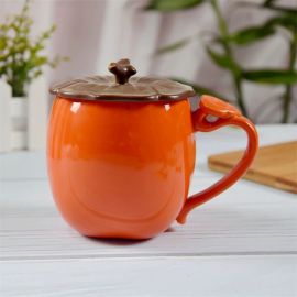 Persimmon Ceramic Tea Mug