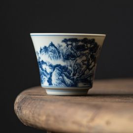 Shan Shui Teacup,Zhu Ren Bei
