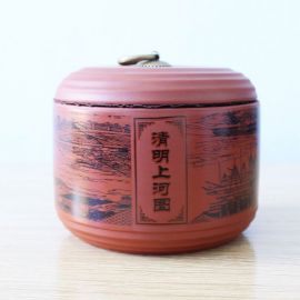 Tea Canisters,Along the River During the Qingming Festival