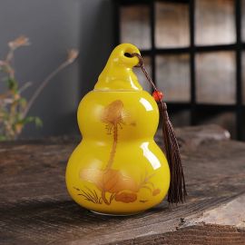 Colorful Gourd Canisters