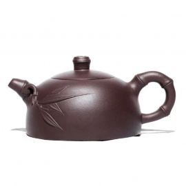 Yixing Zi Ni Clay Teapot,Bamboo pot